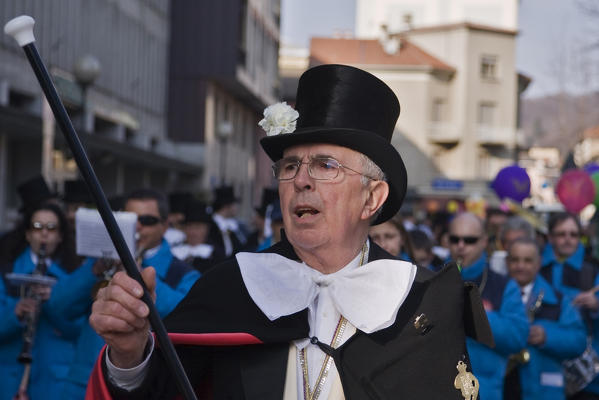 Borgosesia,Vercelli,Piedmont,Italy. Traditional Mercu Scurot 