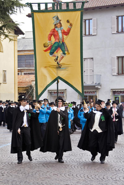 Borgosesia,Vercelli,Piedmont,Italy. Traditional Mercu Scurot 