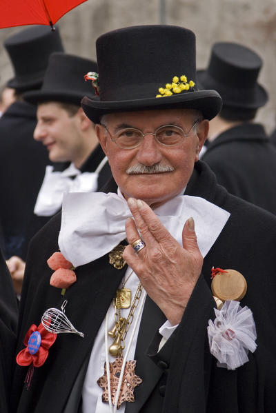 Borgosesia,Vercelli,Piedmont,Italy. Traditional Mercu Scurot 