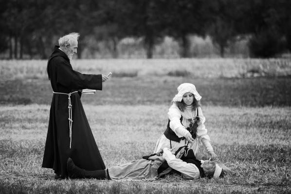 Volvera,Turin,Piedmont,Italy. Battle of Marsaglia historical reenactment