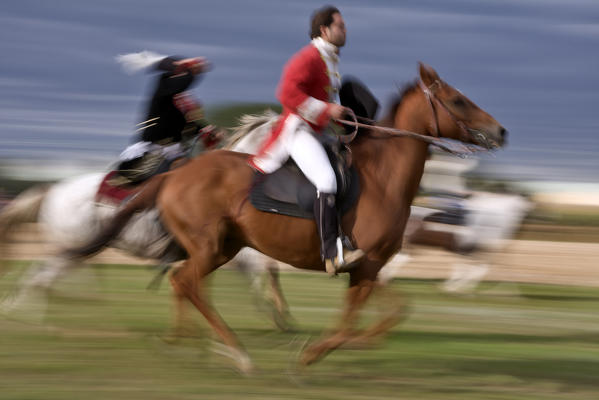 Volvera,Turin,Piedmont,Italy. Battle of Marsaglia historical reenactment