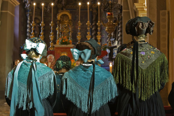 Susa valley,Giaglione,Turin,Piedmont,Italy. Alpine carnival Spadonari di Giaglione