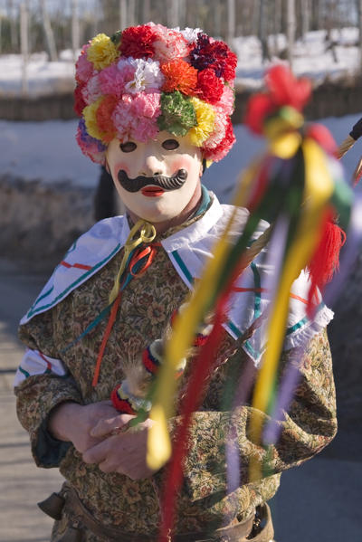 Rocca Grimalda,Alessandria,Piedmont,Italy.Traditional carnival La Lachera of Rocca Grimalda
