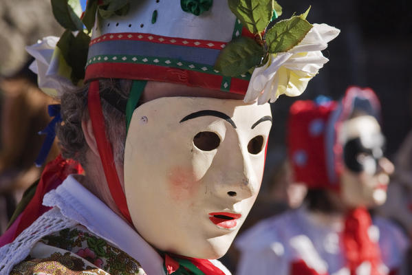 Rocca Grimalda,Alessandria,Piedmont,Italy.Traditional carnival La Lachera of Rocca Grimalda
