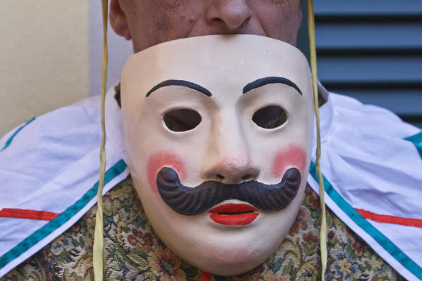 Rocca Grimalda,Alessandria,Piedmont,Italy.Traditional carnival La Lachera of Rocca Grimalda
