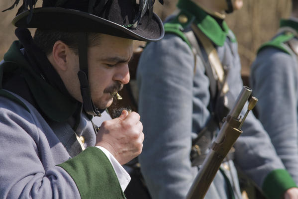 Novara,Piedmont,Italy. Battle of Novara historical reenactment