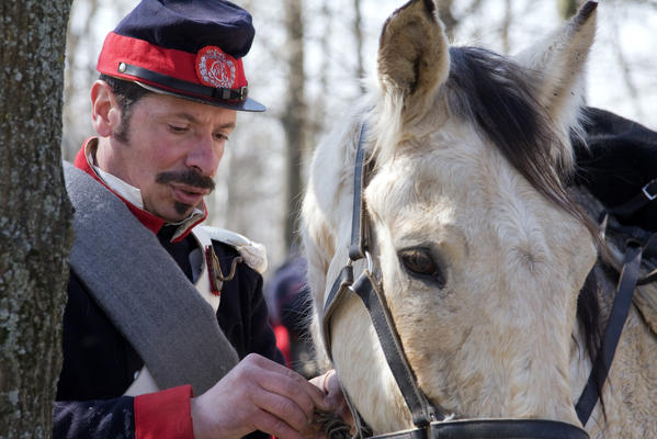 Novara,Piedmont,Italy. Battle of Novara historical reenactment