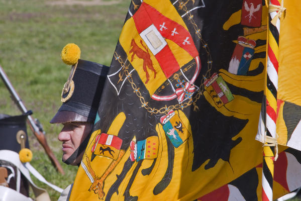 Novara,Piedmont,Italy. Battle of Novara historical reenactment