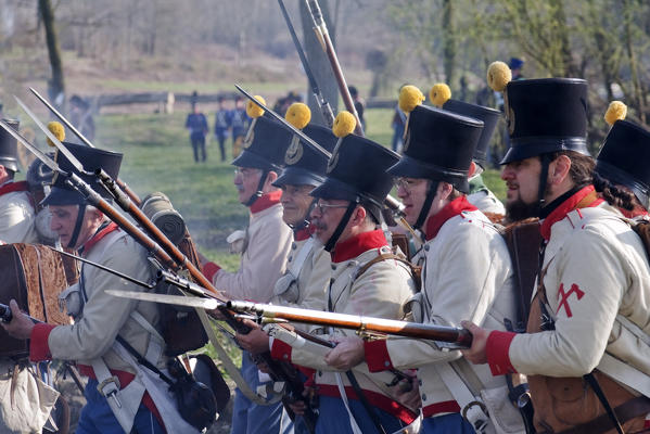 Novara,Piedmont,Italy. Battle of Novara historical reenactment