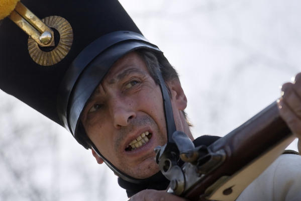 Novara,Piedmont,Italy. Battle of Novara historical reenactment