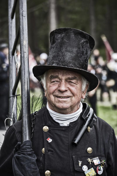 Vigezzo Valley, Santa Maria Maggiore, Verbania district, Piedmont, Italy.International Chimney sweepers gathering