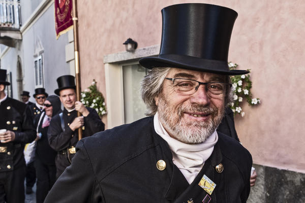 Vigezzo Valley, Santa Maria Maggiore, Verbania district, Piedmont, Italy.International Chimney sweepers gathering