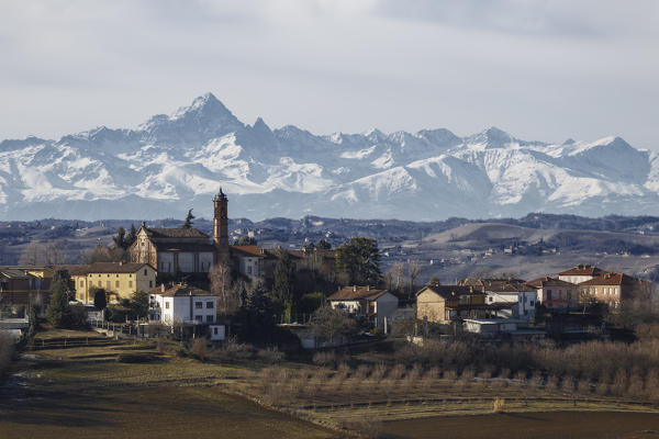 Monferrato, Asti district, Piedmont, Italy. Monferrato wine region, Sant'Anna Village