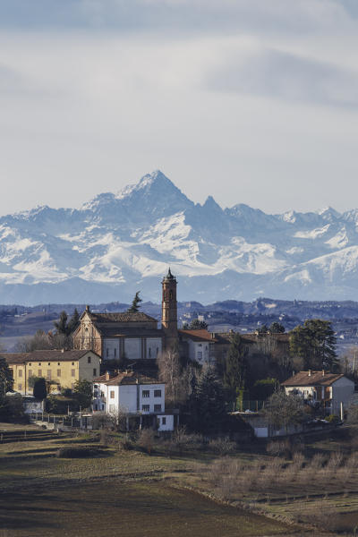 Monferrato, Asti district, Piedmont, Italy. Monferrato wine region, Sant'Anna Village