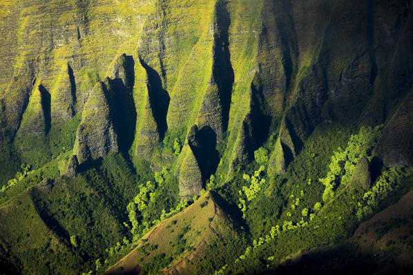 Na Pali coast State Wilderness area, north western side of Kauai island, Hawaii, USA