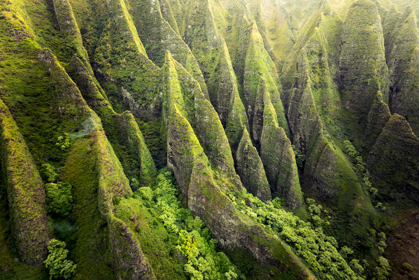 Na Pali coast State Wilderness area, north western side of Kauai island, Hawaii, USA