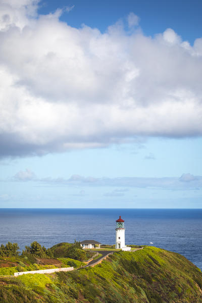 Kilauea lighthouse, Princeville, Kauai, Hawaii, USA