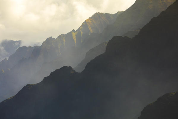 Na Pali coast, Kauai island, Hawaii, USA