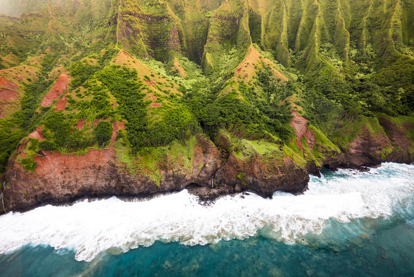 Na Pali coast, Kauai island, Hawaii, USA