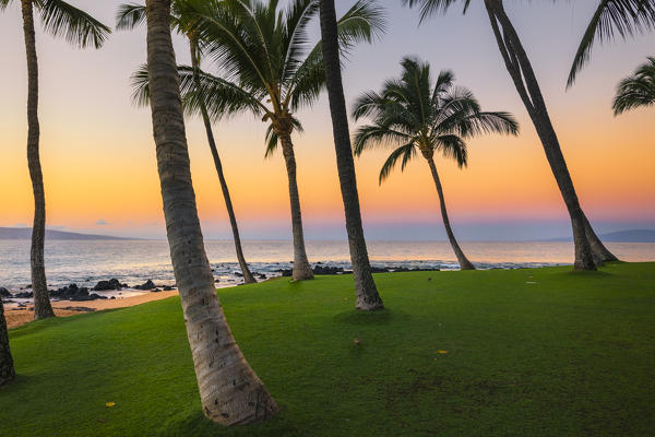 Sunrise in Maui island, Hawaii, USA