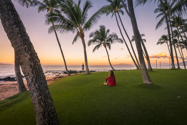 Sunrise in Maui island, Hawaii, USA