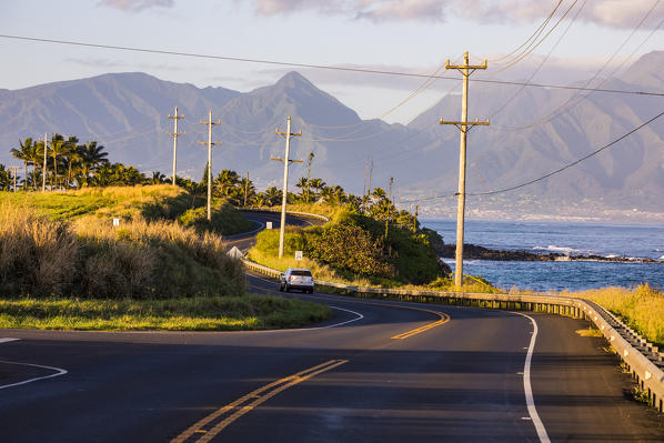 A view from the famous Road to Hana, Maui island, Hawaii, USA