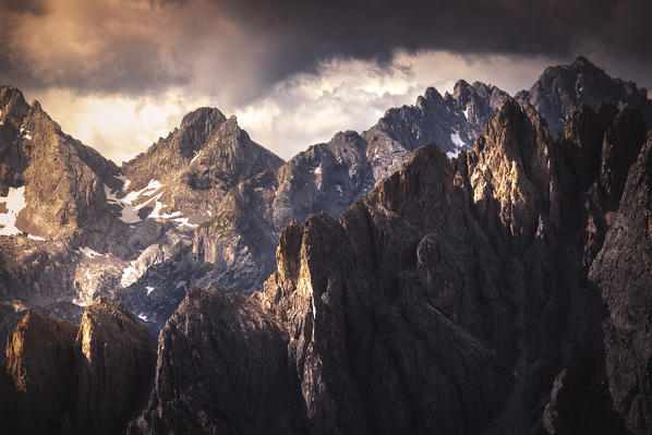 Marmarole peaks, Dolomites Belluno province, Veneto, Italy.