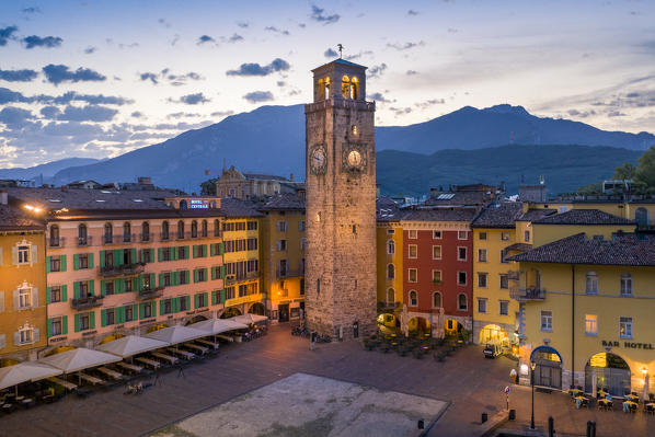 Riva del Garda at sunrise, Trentino Alto Adige, Italy