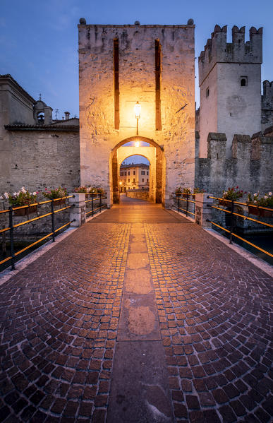 Sirmione historic village and castle, Brescia province, Lombardy, Italy