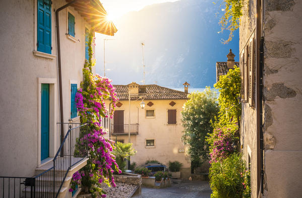 Limone sul garda, Garda Lake, Brescia province, Lombardy, Italy