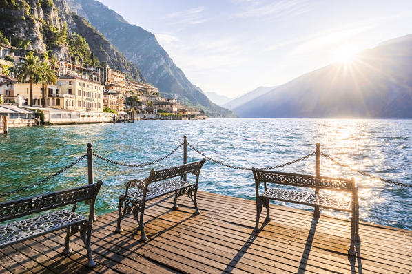 Limone sul garda, Garda Lake, Brescia province, Lombardy, Italy