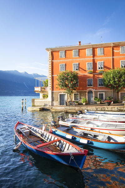 Limone sul garda, Garda Lake, Brescia province, Lombardy, Italy