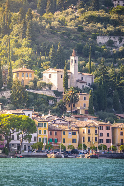 Gargnano village, Brescia province, Garda lake, Lombardy, Italy