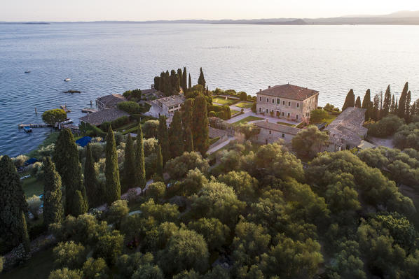 Punta San Vigilio, Garda, Garda Lake, Verona province, Veneto, Italy