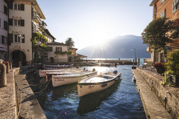 Limone sul garda, Garda Lake, Brescia province, Lombardy, Italy