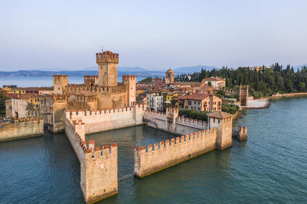 Sirmione Castle, Sirmione, Garda Lake, Brescia province, Lombardy, Italy