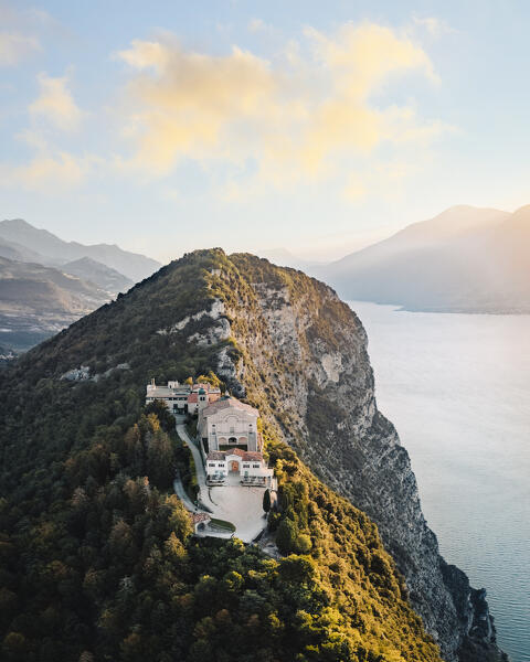 Eremo di Montecastello, Tremosine, Garda Lake, Brescia province, Lombardy, Italy