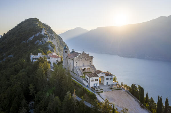 Eremo di Montecastello, Tremosine, Garda Lake, Brescia province, Lombardy, Italy