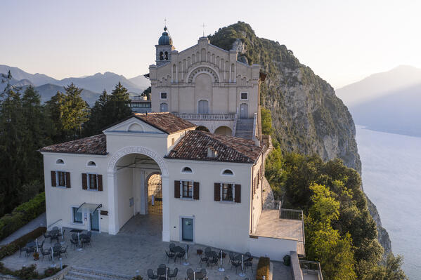 Eremo di Montecastello, Tremosine, Garda Lake, Brescia province, Lombardy, Italy