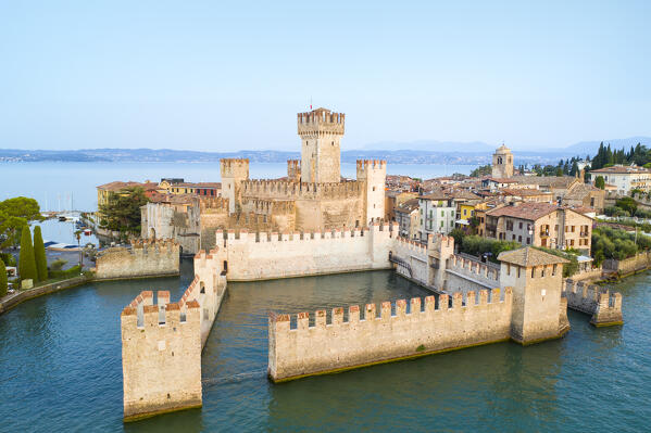 Sirmione Castle, Sirmione, Garda Lake, Brescia province, Lombardy, Italy