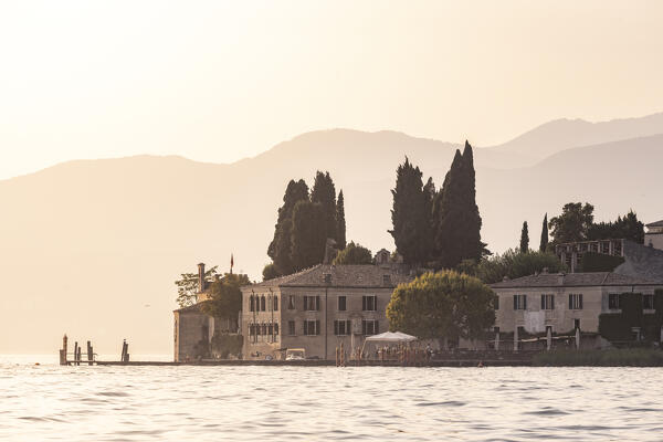 San Vigilio point, Garda lake, Verona province, Veneto, Italy