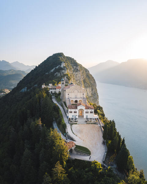 Eremo di Montecastello, Tremosine, Garda Lake, Brescia province, Lombardy, Italy