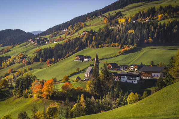 Funes Valley, Trentino Alto Adige, Italy.