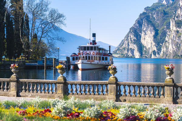 Riva del Garda city, Garda Lake, Italy.