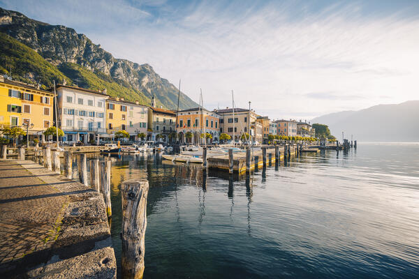 Gargnano village, Lombardy, Garda Lake, Italy.