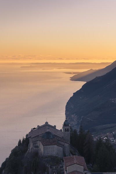 Eremo di Montecastello, Tignale, Lombardy, Garda Lake, Italy.