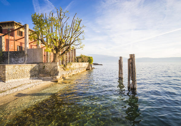 Barbarano village, near Salò on Garda Lake. Brescia Province, Lombardy, Italy