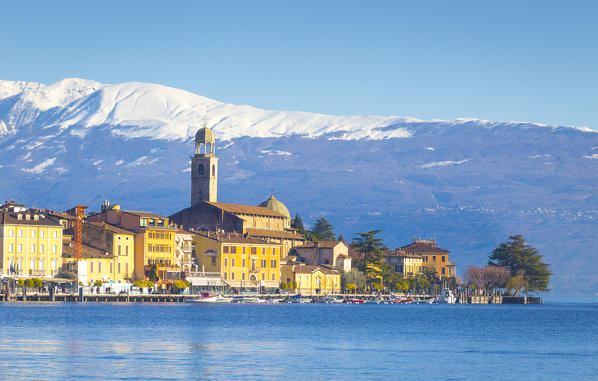 Salò city on Garda Lake. Brescia Province, Lombardy, Italy