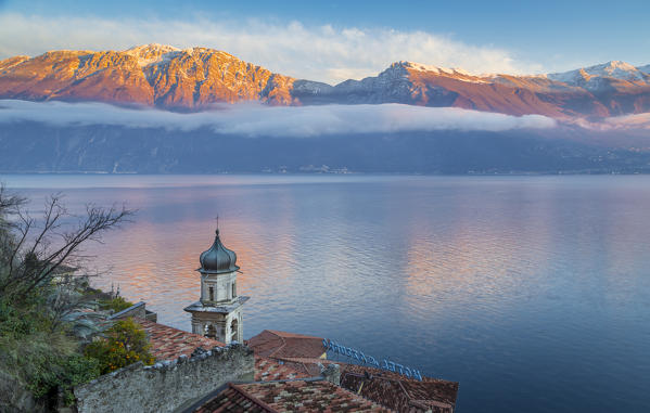 Limone del Garda village on Garda Lake, Brescia province, Lombardy, Italy