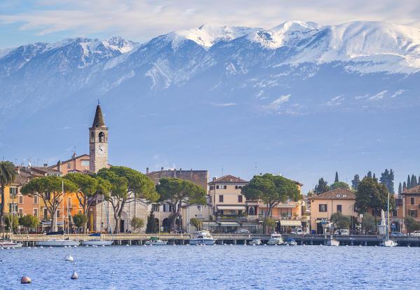 Toscolano Maderno village on Garda Lake, Brescia Province, Lombardy, Italy